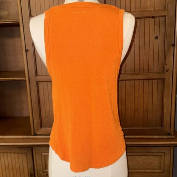 We The Free Orange Tank Top, Size XS - Picture 2 of 6